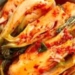 Kimchi 8 oz with White Rice ( Homemade )