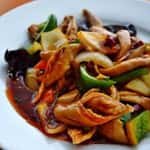 辣炒大肠Sauteed Pork Intestines & Pepper ( Hot )