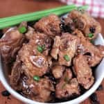 Teriyaki Ribs with White Rice