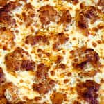 Large General Tso's Chicken Pizza ( Tso Sauce Base, Tso Chicken & Mozzarella Cheese on Top. no Red Sauce)