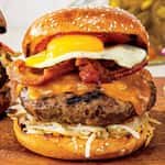 Breakfast Burger (Bacon Eggs)