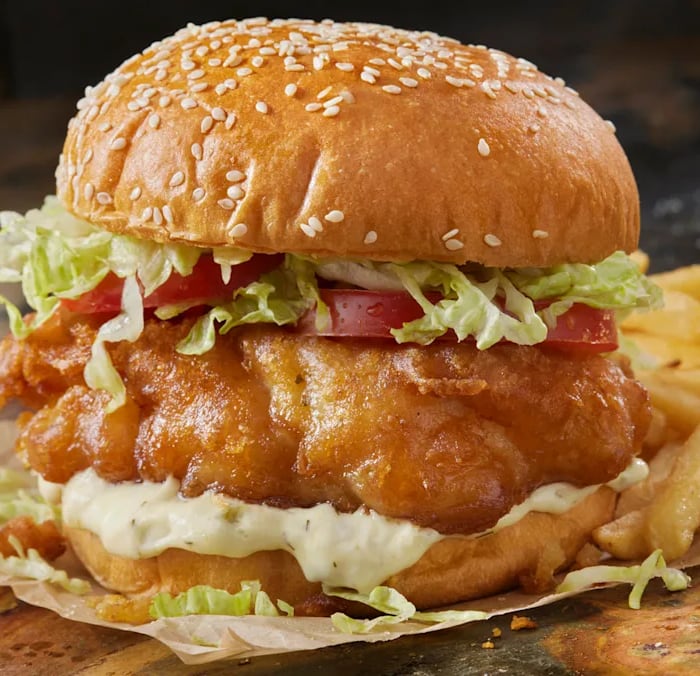 Fish Burger / Fries