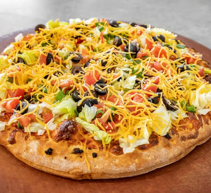 Small Mexican (Taco) Pizza