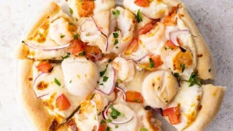 Small Seafood Pizza