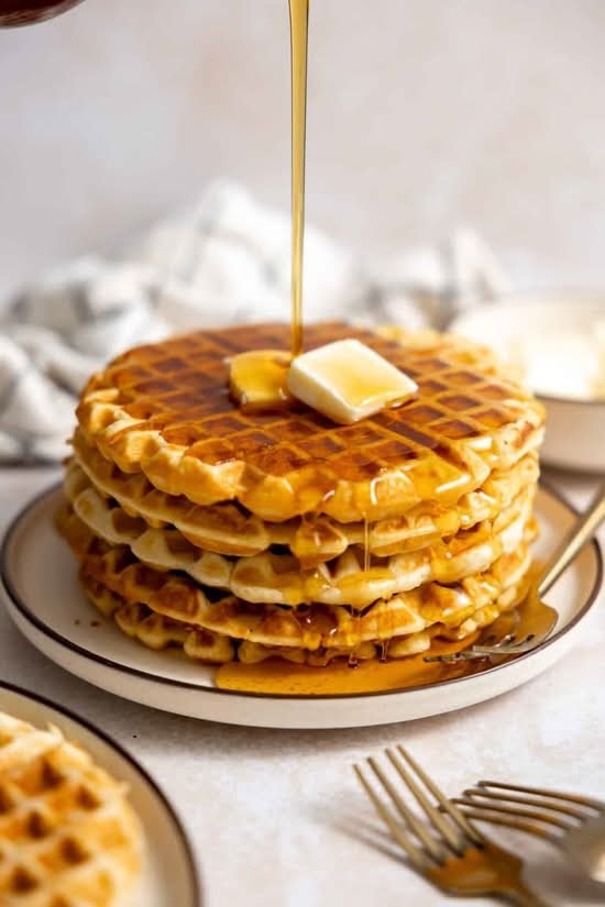 Waffles 5 ( Butter & Syrup ) Home Style