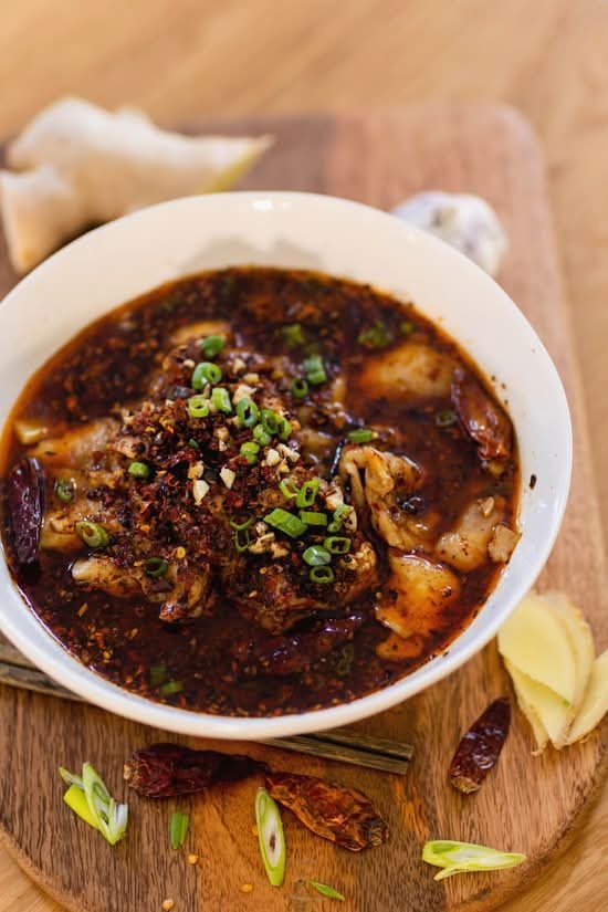 水煮鱼Water (Sichuan) Boiled Fish Fillet {Hot}
